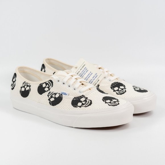 Vans Other - Vans Authentic 44 DX 'Anaheim Factory - Needlework Skull' VN0A54F29GN size 11.5